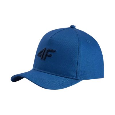Children's baseball cap 4F U547 denim 4FJWSS26ACABU547 32S