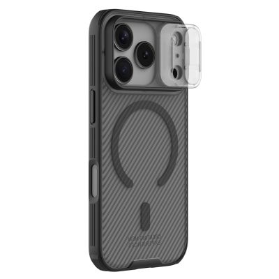 3. Nillkin CamShield Pro MagSafe Compatible Case for iPhone 17 Pro - Transparent Black