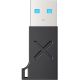 4. UNITEK ADAPTER USB-A - USB-C 10 GBPS M/F BLACK