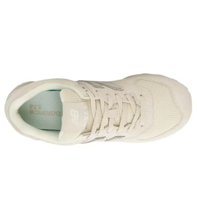 4. New Balance WL574 beige Lifestyle women's sneakers (WL574CBG)