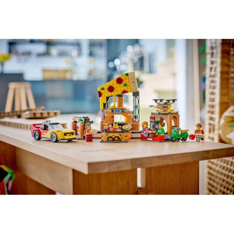 12. LEGO City 60496 - Pizza Delivery with Vehicles
