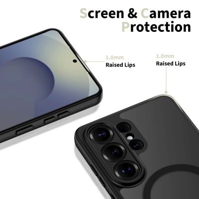 4. Tech-Protect BasicMag MagSafe Case for Samsung Galaxy S26 Ultra - Translucent