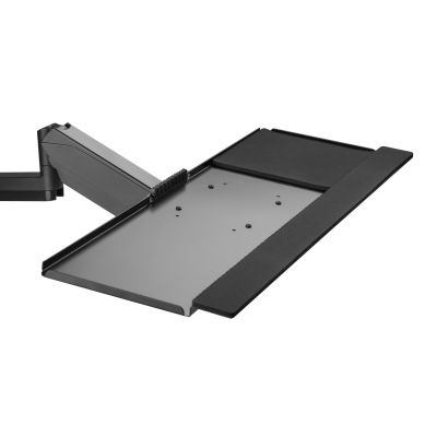 23. Single wall-mounted arm LCD + keyboard, max. 32", max. 8 kg, tilt and swivel