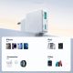 14. Joyroom JR-TCF14 20W USB-A USB-C Super Slim Wall Charger - White