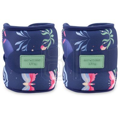 Spokey The Bloom Form Ankle and Wrist Weights 2x 1.5 kg SPK-944490