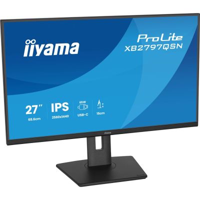 5. iiyama ProLite XB2797QSN-B1 computer monitor 68.6 cm (27") 2560 x 1440 px Quad HD LCD Black