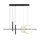 LAMP PENDANT COMBO 23W 3K BLACK/GOLD