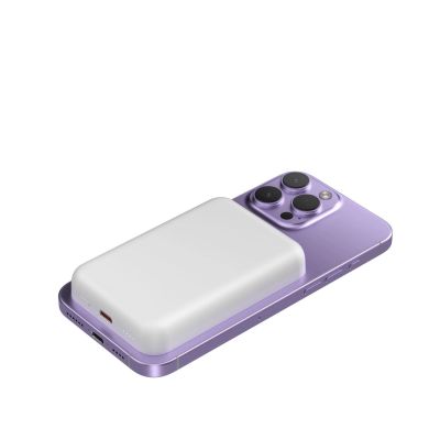 3. Wozinsky WRW349YWS 10000 mAh Magnetic Power Bank - White