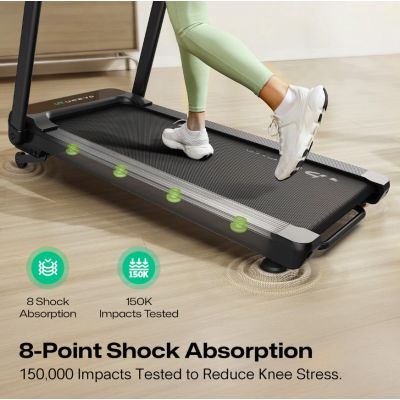 22. Treadmill with built-in desk for work and exercise UREVO Foldi 3S