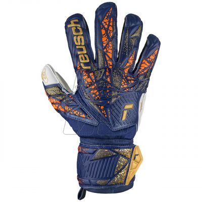 2. Reusch Attrakt Grip goalkeeper gloves 5470815 4410