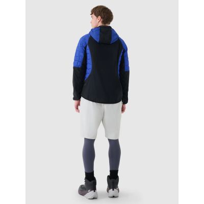 6. Men's 4F Black Primaloft Down Trekking Jacket 4FWSS25TTJAM697-36S