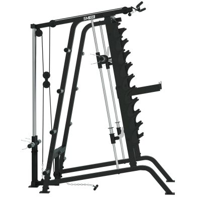 4. VIRTUFIT SM100 SMITH MACHINE - WITH LIFT STATION - STRENGTH STATION
