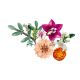 17. LEGO ICONS 10342 Botanicals - Beautiful Bouquet of Pink Flowers