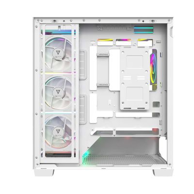 2. MODECOM VOLCANO STELLAR PLUS ARGB MIDI 8F WHITE CASE