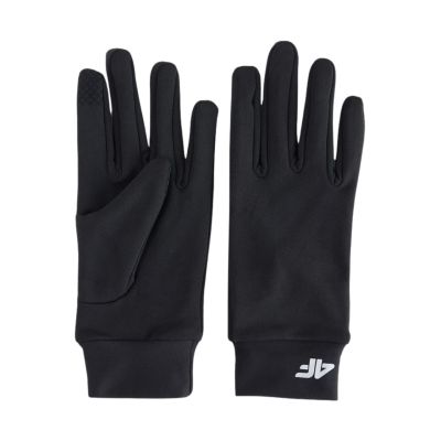 7. Gloves 4F U153 deep black 4FWMM00AGLOU153 20S