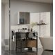3. POLA BATHROOM CABINET 2 DOORS MIRROR WHITE