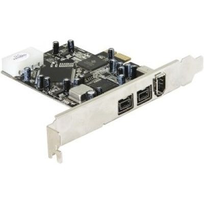 2. Delock PCI Express Card > 2 x extern FireWire B + 1 x extern FireWire A