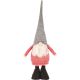 6. DECORATIVE GNOME ON TELESCOPIC LEGS 64-79CM RED