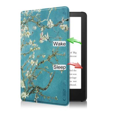 2. Tech-Protect SmartCase for Kindle Paperwhite VI / 6 / Signature Edition - Blue