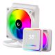 5. RAMPAGE INFINITE V120 WHITE Liquid Cooling