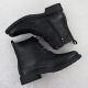 4. Sergio Leone BT25172-S Women’s Black Insulated Leather Worker Boots