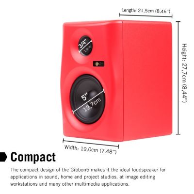 6. Monkey Banana Gibbon 5 2-Way Red Wired 80 W