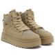 8. Beige Big Star UU274166 women's platform snow boots