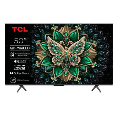 TCL 50Q6C 127 cm (50") 4K Ultra HD Smart TV Wi-Fi Metallic