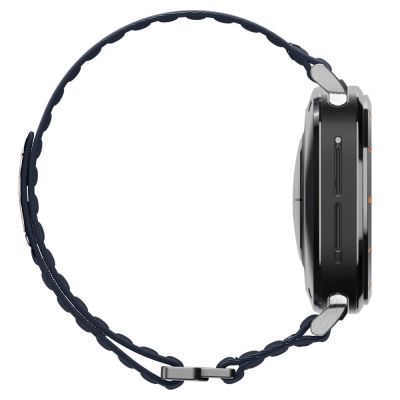 4. Spigen WBF0 Strap for Samsung Galaxy Watch Ultra 47mm - Navy Blue
