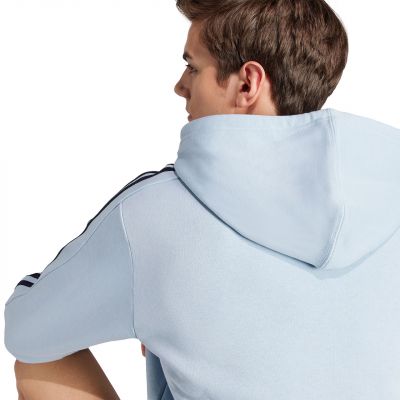 5. adidas Essentials Fleece 3-Stripes Hoodie M IS0004