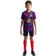 6. Nike FC Barcelona Kids' T-Shirt Burgundy and Blue II1752 621