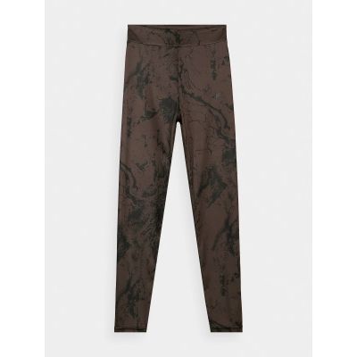 7. Women's high-waisted leggings 4F 4FWAW24TTIGF193-90A