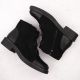 3. Women’s Black Suede-Look Ankle Boots with Warm Lining M.Daszyński SA252-4