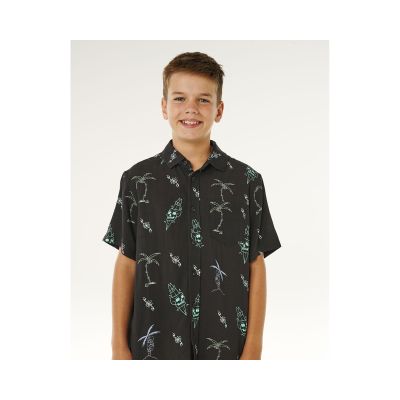 6. RIP CURL Eternal Shred Ss Shirt-Boy Black