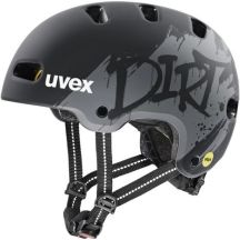 UVEX Kid 4 Style MIPS Children's Bike Helmet, Dirt Black Matte