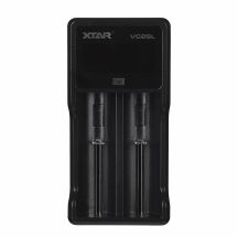 XTAR CHARGER FOR CYLINDRICAL BATTERIES LI-ION / NI-MH / NI-CD 18650 VC2SL