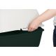3. ROTHO Bailey Black and White - cat litter box