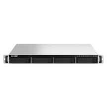 Qnap TS-464U-8G, 1U, 4 x 2.5"/3.5" SATA, Intel Celeron N5105/N5095 4C/4T, 8GB RAM onboard (not expandable), 2 x 2.5GbE, Single PSU (not upgradeable to RP)