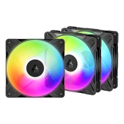 ARCTIC Freezer P14 Pro Reverse A-RGB - 3 Pack Computer Case Fan 14 cm Black 3 pcs.
