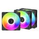 ARCTIC Freezer P14 Pro Reverse A-RGB - 3 Pack Computer Case Fan 14 cm Black 3 pcs.