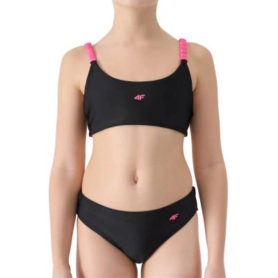 Girls' two-piece swimsuit 4F 4FJWSS25UBKSF045-20S