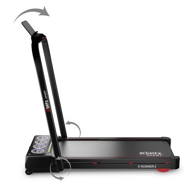 11. XBLITZ FOLDABLE 2-IN-1 HOME TREADMILL X-RUNNER2