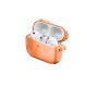 11. AmazingThing Titan Pro Mag Case Clear for AirPods Pro 3 - Orange