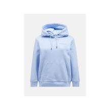 Peak Performance W Original Small Logo Hoo Sweatshirt Blue