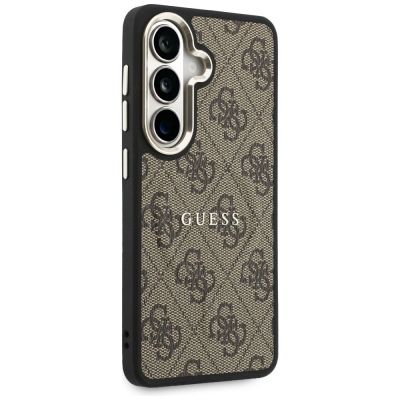 4. Guess 4G Embossed Ring MagSafe case for Samsung Galaxy S26 - brown