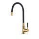 KITCHEN MIXER GLAMOR FLEXBLACK/GOLD