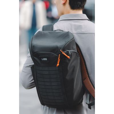 14. Urban Armor Gear 984174114061 Backpack Travel Backpack Black, Gray Nylon