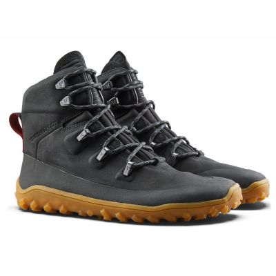 3. Vivobarefoot TRACKER LEATHER AT MENS OBSIDI Black (30953301)