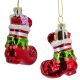 4. MICA Glass Moulded Bauble – Shoe and Bow