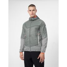 Men's trekking jacket with primaloft® black insulation eco filling 4F 4FSS23TDJAM101-24S